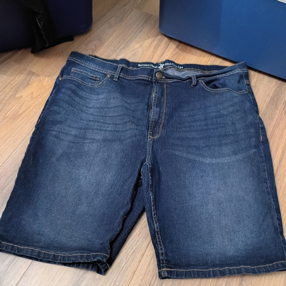 Men's Blue Denim Shorts